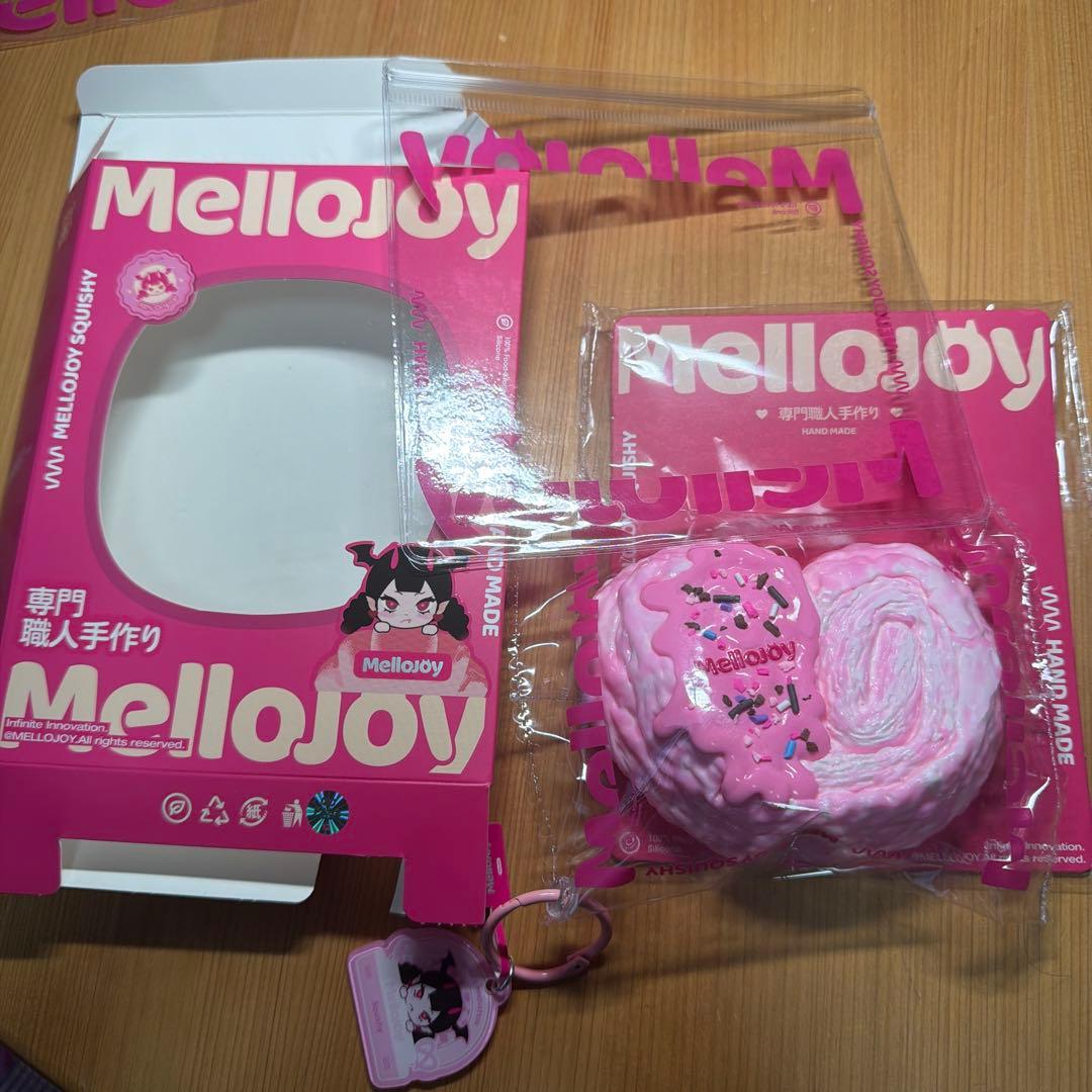 MELLOJOY メロジョイ スクイーズ パルミエ ストロベリー ピンク - メルカリ