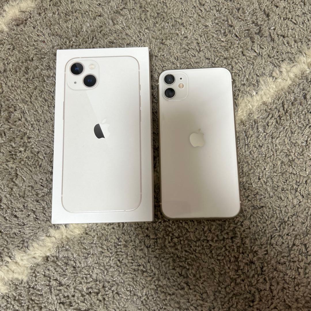 iPhone11本体SIMフリー箱充電器説明書付き！ 美品 不具合なし iPhone 11 (PRODUCT)RED 128 GB SIMフリー 箱付き AC