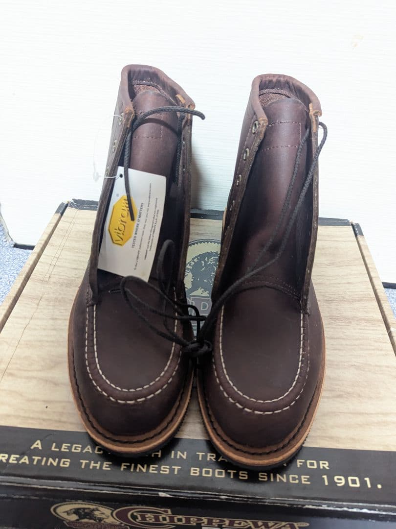チペワ　6インチモックトゥ　新品未使用 楽天市場】chippewa 6インチ モック チペワの通販