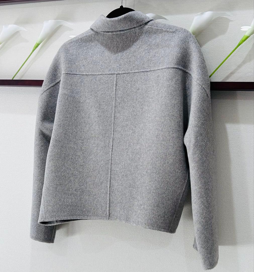 新品☆Theory Luxe ウールコート ダブルフェイスコート カシミヤ混