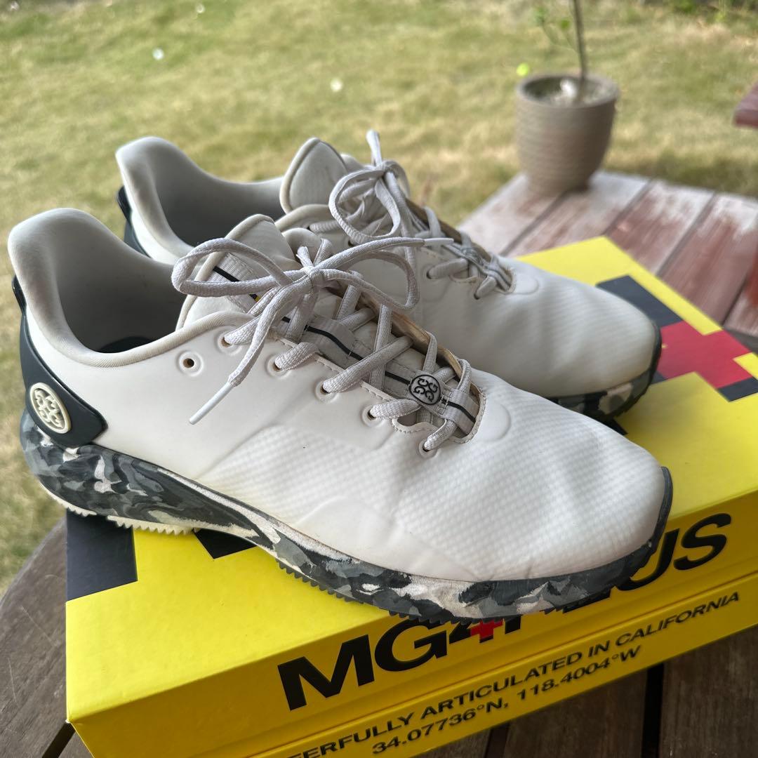 一番人気商品 ジーフォア ゴルフシューズ モノトーン カモフラ 25.5