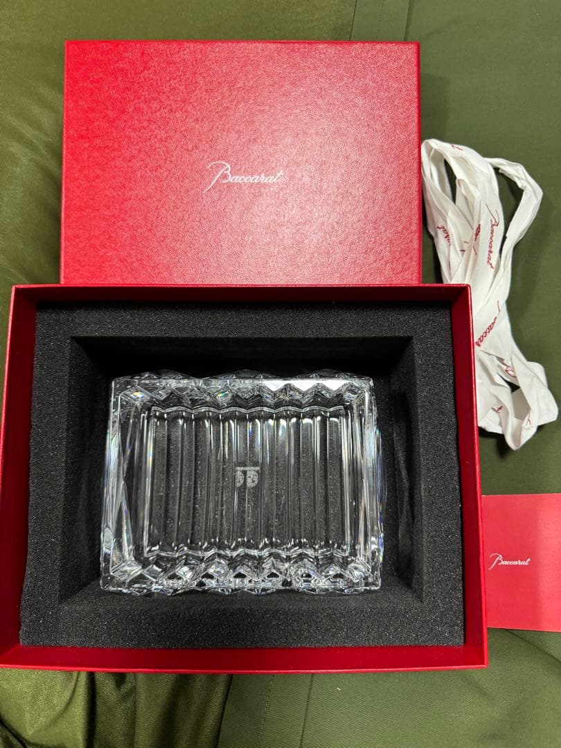 【新品】Baccarat　バカラ　ルクソール　小物入れ　クリア Baccarat (バカラ) 小物入れ ルクソール 箱付｜トレファクONLINE
