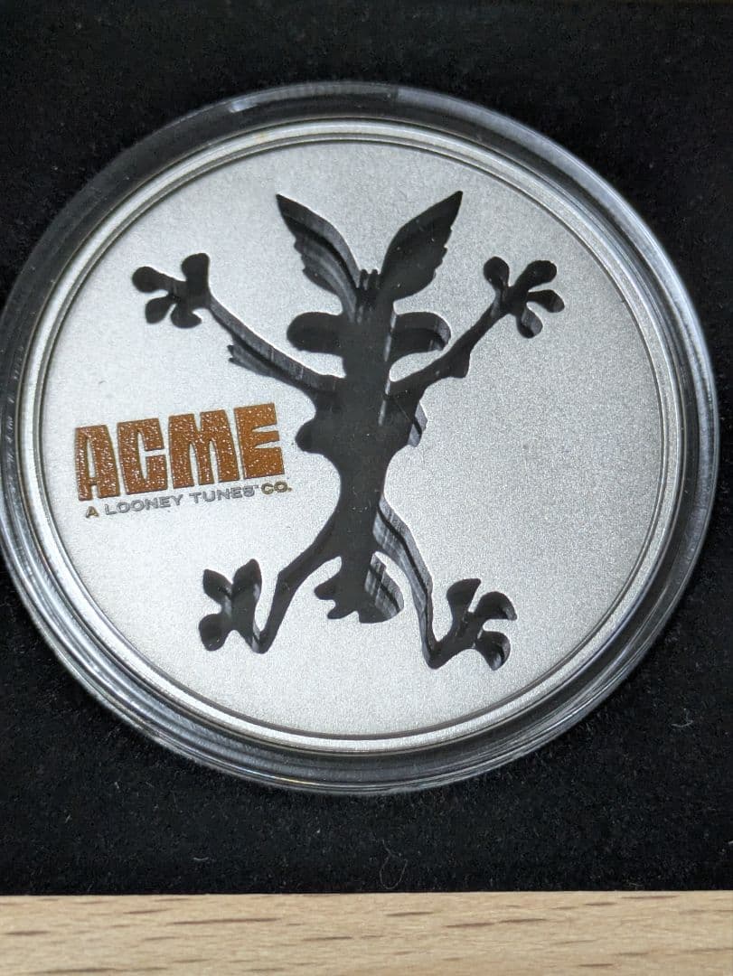 ルーニー・テューンズ ワイリーコヨーテ1オンス純銀 - メルカリ