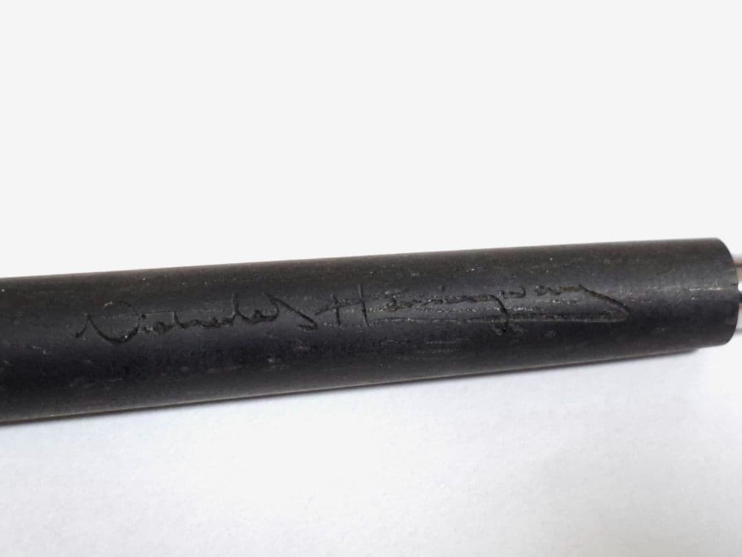 ほぼ未使用 ニコラス・ヘミングウェイ 2㎜ 芯ホルダー 黒檀 エボニー