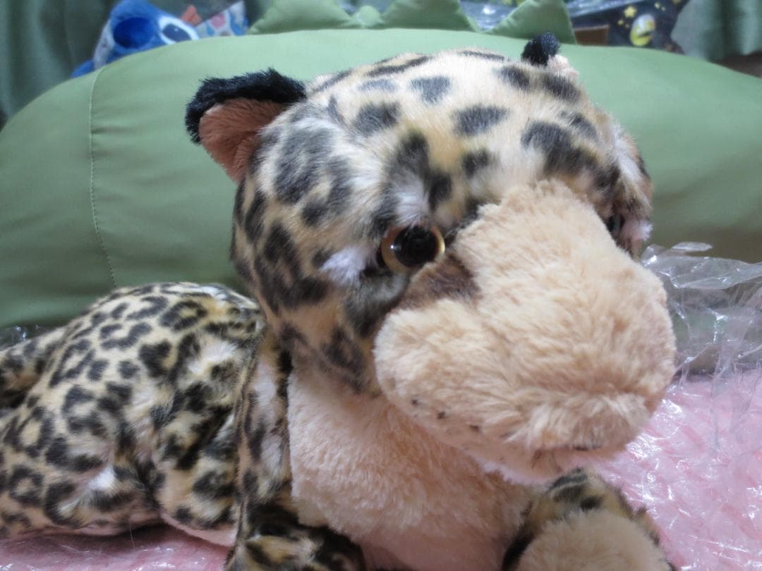 廃盤貴重】サンレモン ひざひょう ぬいぐるみ ヒョウ 豹 正規品 - メルカリ