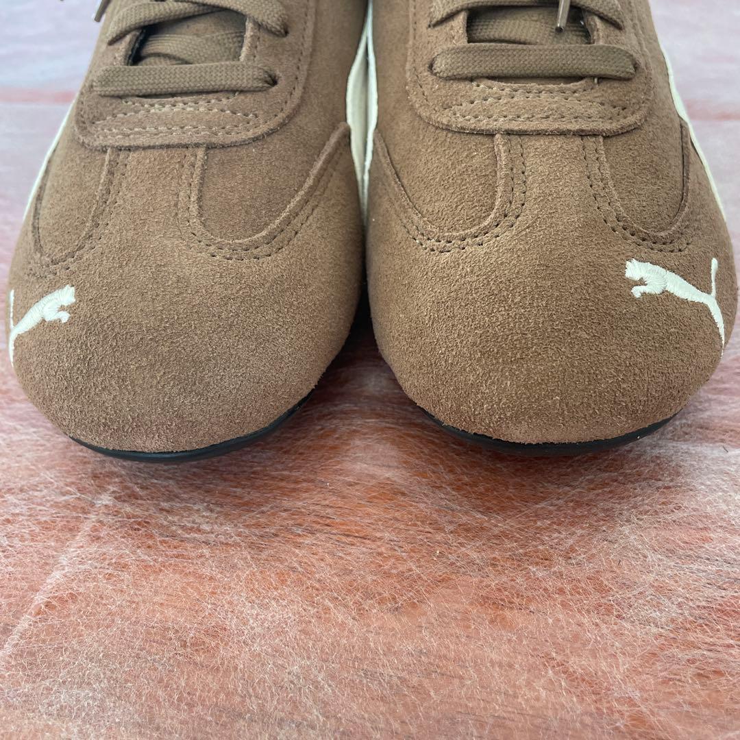 中古品　PUMA プーマ　スピードキャット　スニーカー　ブラウン　25.0cm