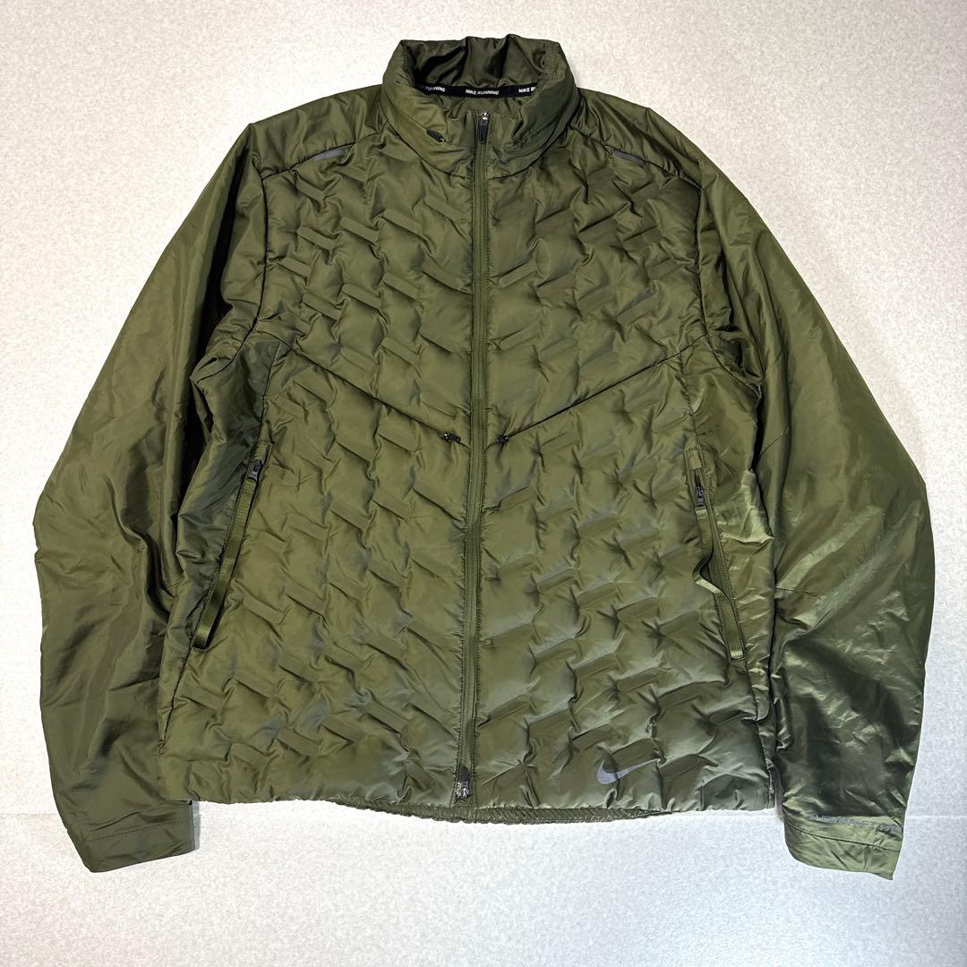 美品⭐️NIKE Therma-FIT ADVランニング ダウンジャケット L 新品】サイズXL ナイキ Therma-FIT ADV レペル メンズ ダウンフィル