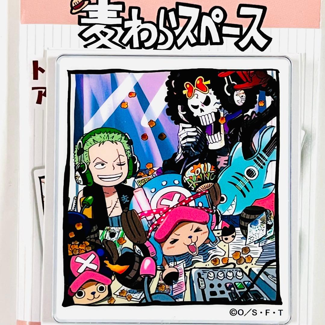 麦わらスペース トレーディング アクリル マグネット ゾロ チョッパー