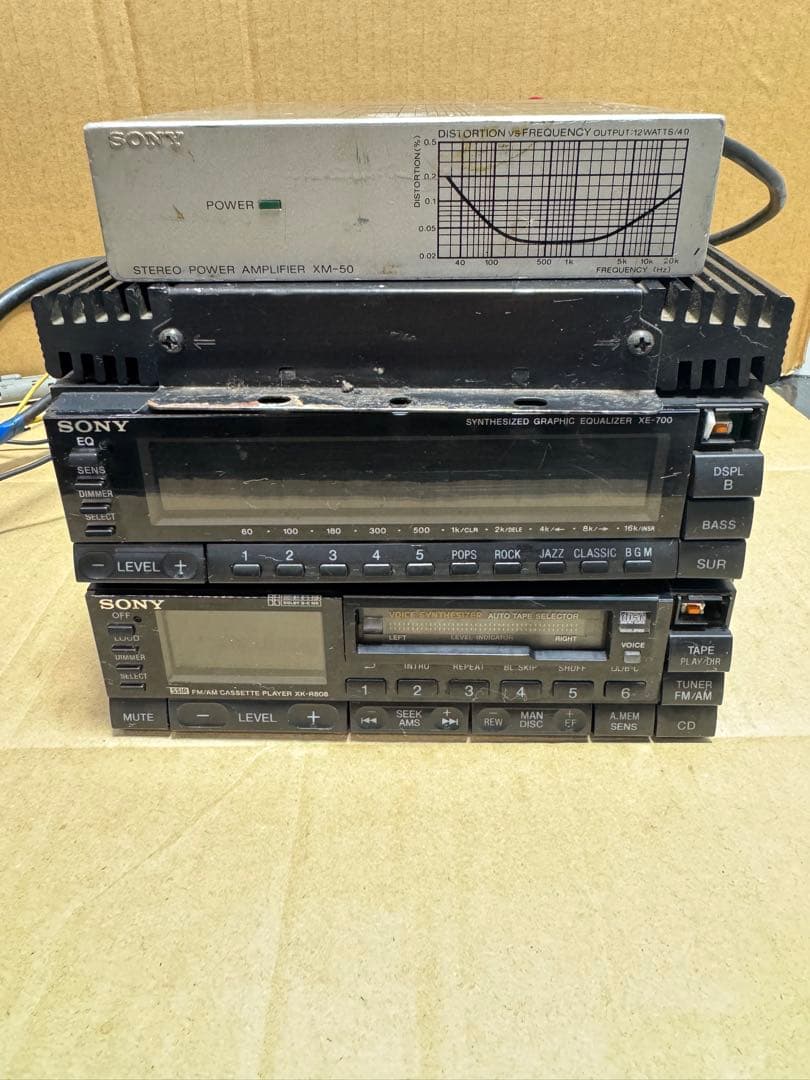 SONY グラフィックイコライザー XEQ-700 まとめ Yahoo!オークション -「sony グラフィックイコライザー」の落札相場