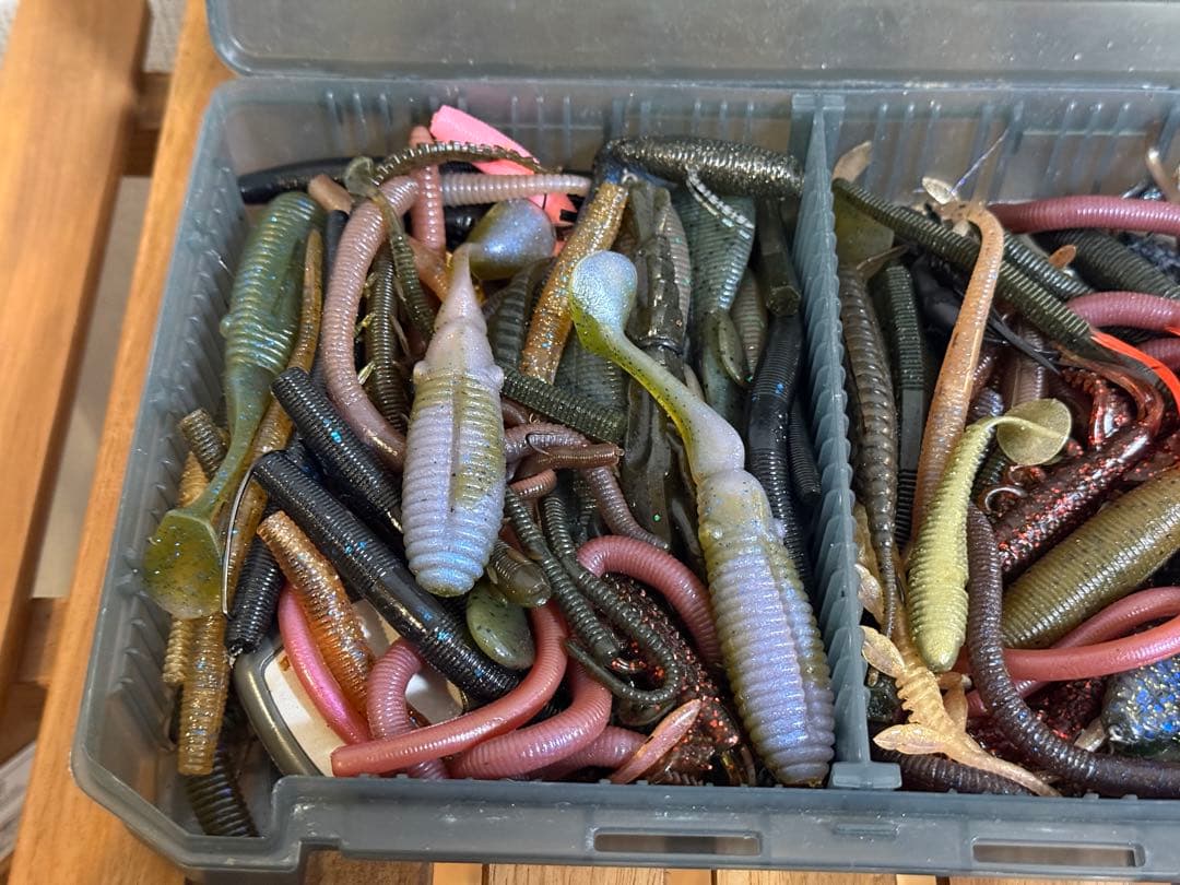 バス釣り引退セット ワーム詰め合わせ - メルカリ