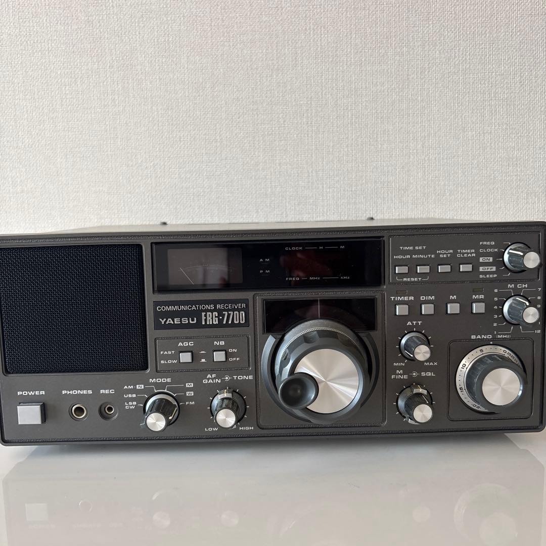無線機 YAESU ヤエス FRG-7700 Vintage Shortwave Radio: Yaesu FRG 7700 General Coverage Receiver