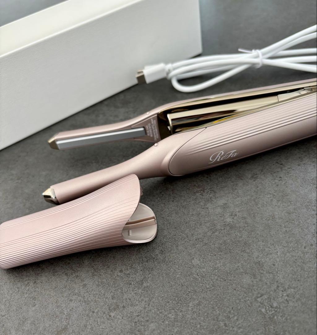 ReFa リファフィンガーアイロンST6 シャンパンゴールド - メルカリ