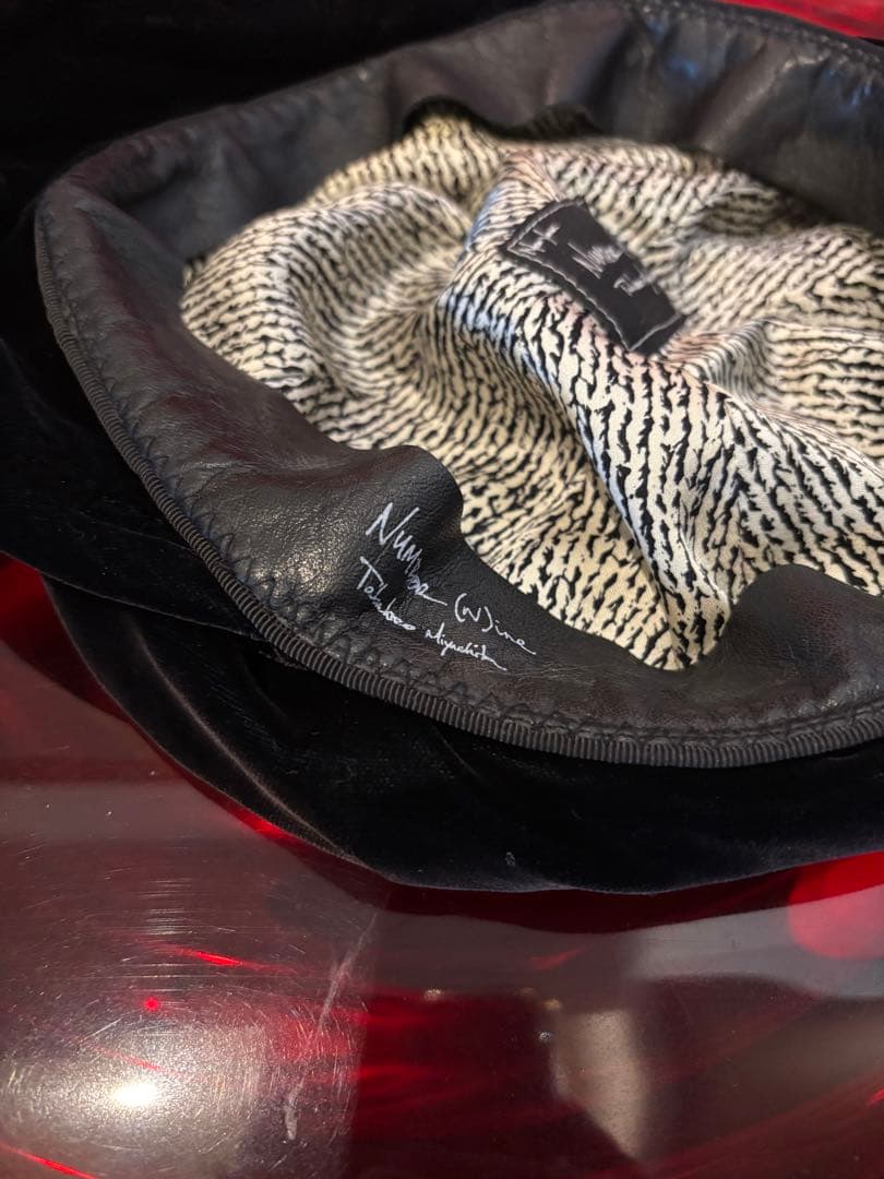 Number (N)ine 宮下貴裕 ベロア キャスケット ブラウン - メルカリ