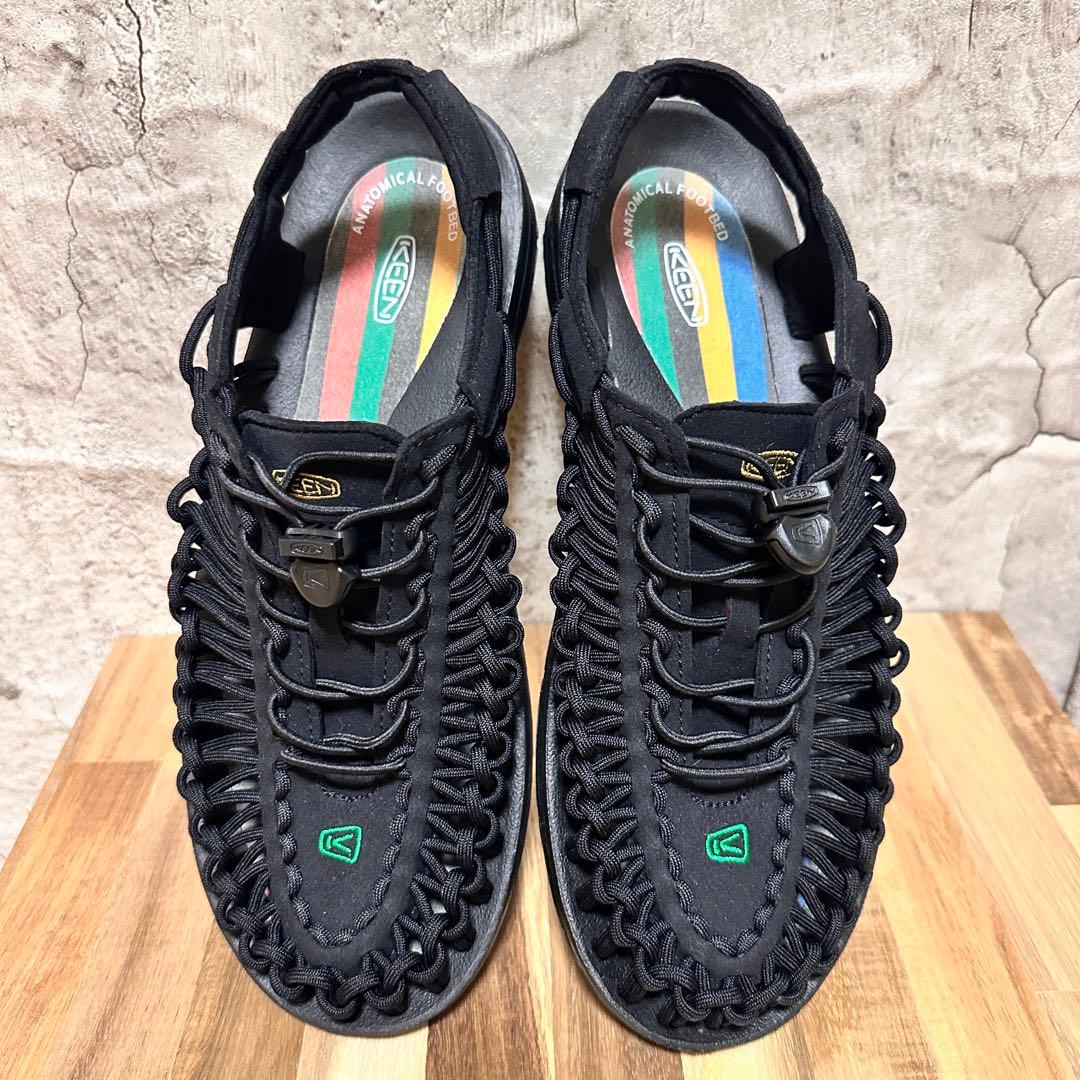 27.5cm KEEN キーン UNEEK ユニーク サンダル ブラック