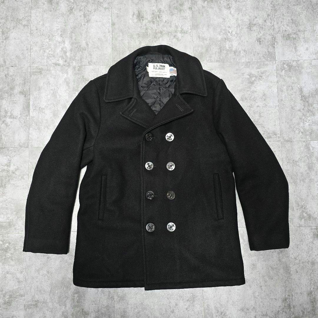 【Schott】ショット 40 U.S.740N ピーコート 米国製 ブラック