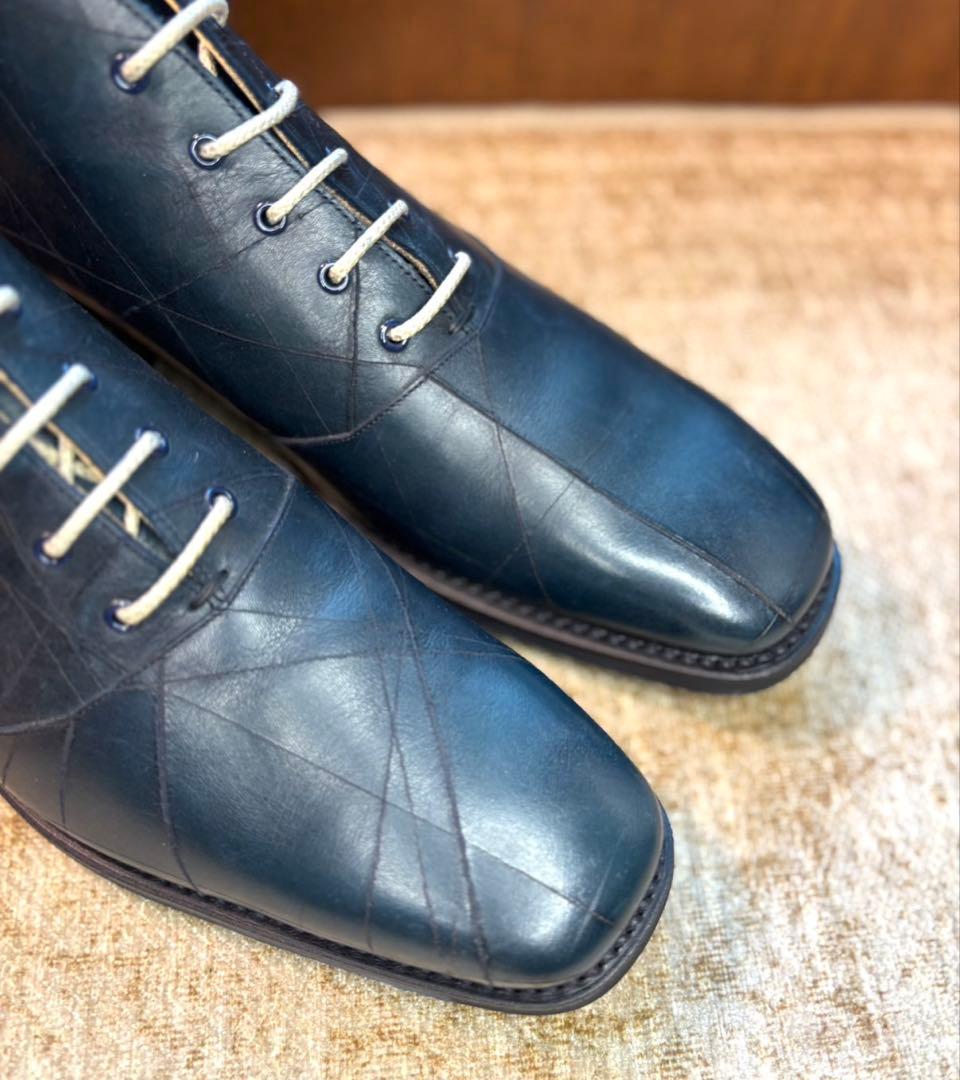 極美品SCOTCH GRAIN スコッチグレイン スパイダー24.5cm