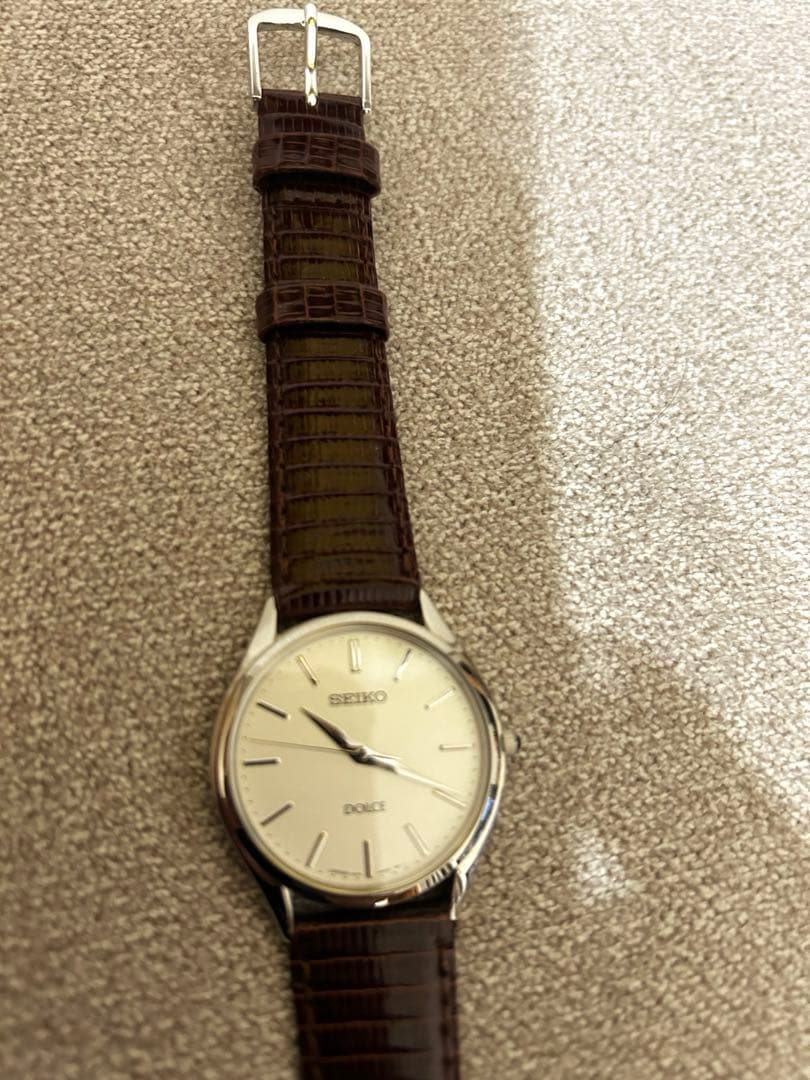 SEIKO DOLICE セイコー　ドルチェ　革ベルト新品 CASSIS（カシス） セイコー ドルチェ ラウンドケース 用 SEIKO DOLCE