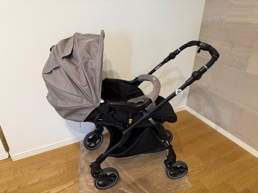 純正レインカバー付き◇ピジョン ベビーカー ランフィリノン6 RB2L