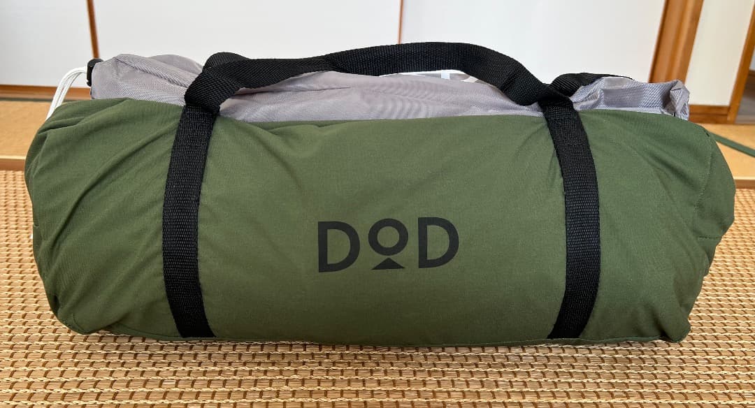 ほ*い様 【おすすめ！グランドシート付】DOD ムシャテント カーキ　インナーテ ムシャテント（カーキ） T1-819-KH - DOD（ディーオーディー）【公式