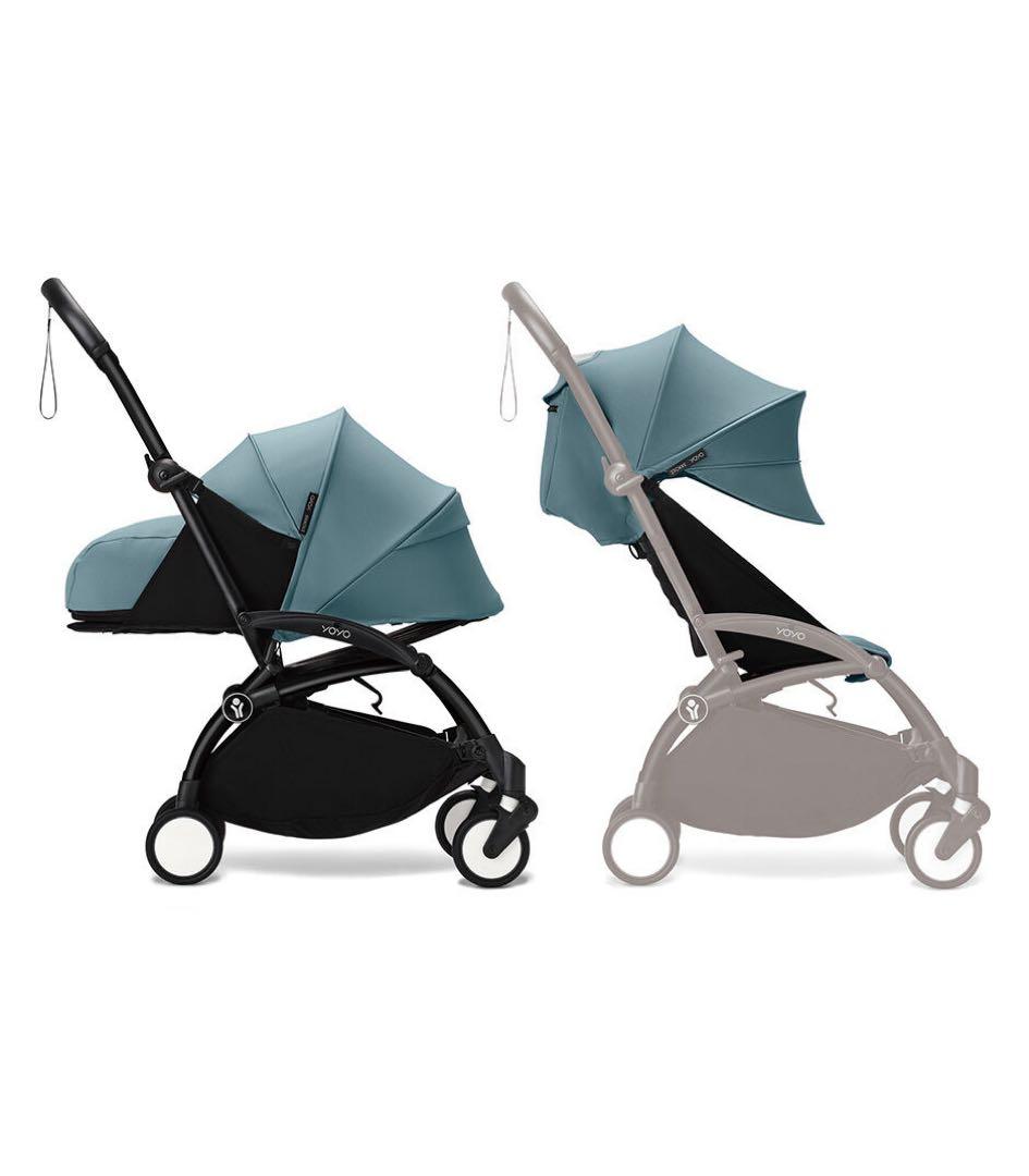 Stokke yoyo ABスターターセット ベビーカー STOKKE YOYO3 0+6+ベビーカー ホワイトフレーム ｜ ブリベビ