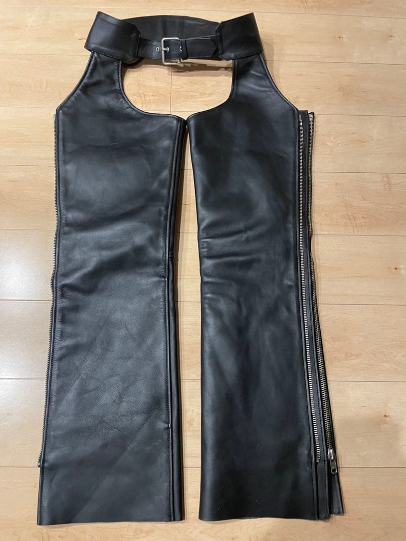 KADOYAカドヤレザーチャップス カドヤ（KADOYA） CHAPS レザー 革 チャップス ストレートシルエット