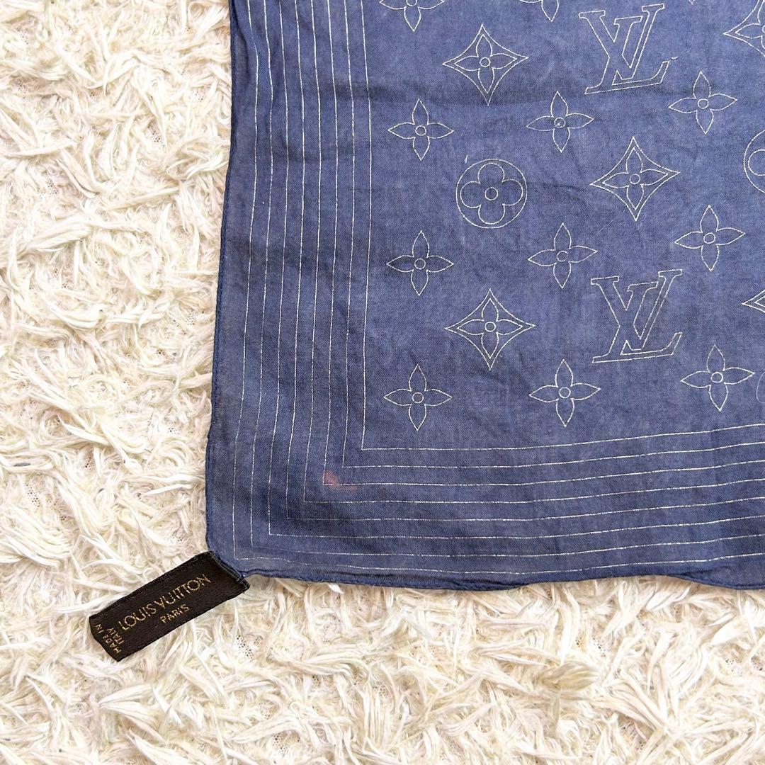 ルイヴィトン✨️モノグラム】 イタリア製 LV ハンカチ ポケットチーフ