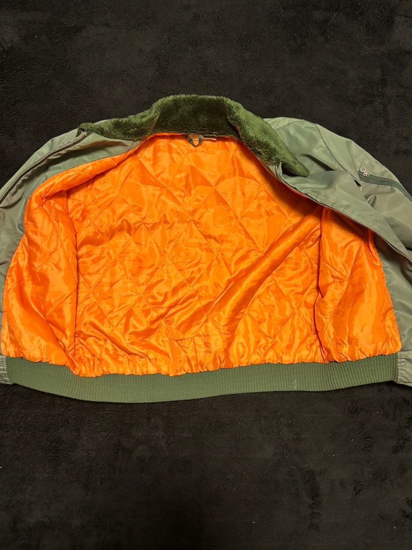 希少 70s sears b-15 タイプ フライトジャケット ワークジャケット