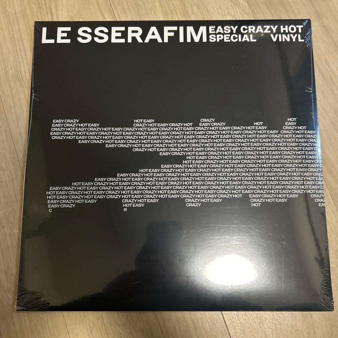 ルセラフィム 限定版レコードLE SSERAFIM EASY CRAZY HOT ルセラフィム 限定版レコードLE SSERAFIM EASY CRAZY HOT