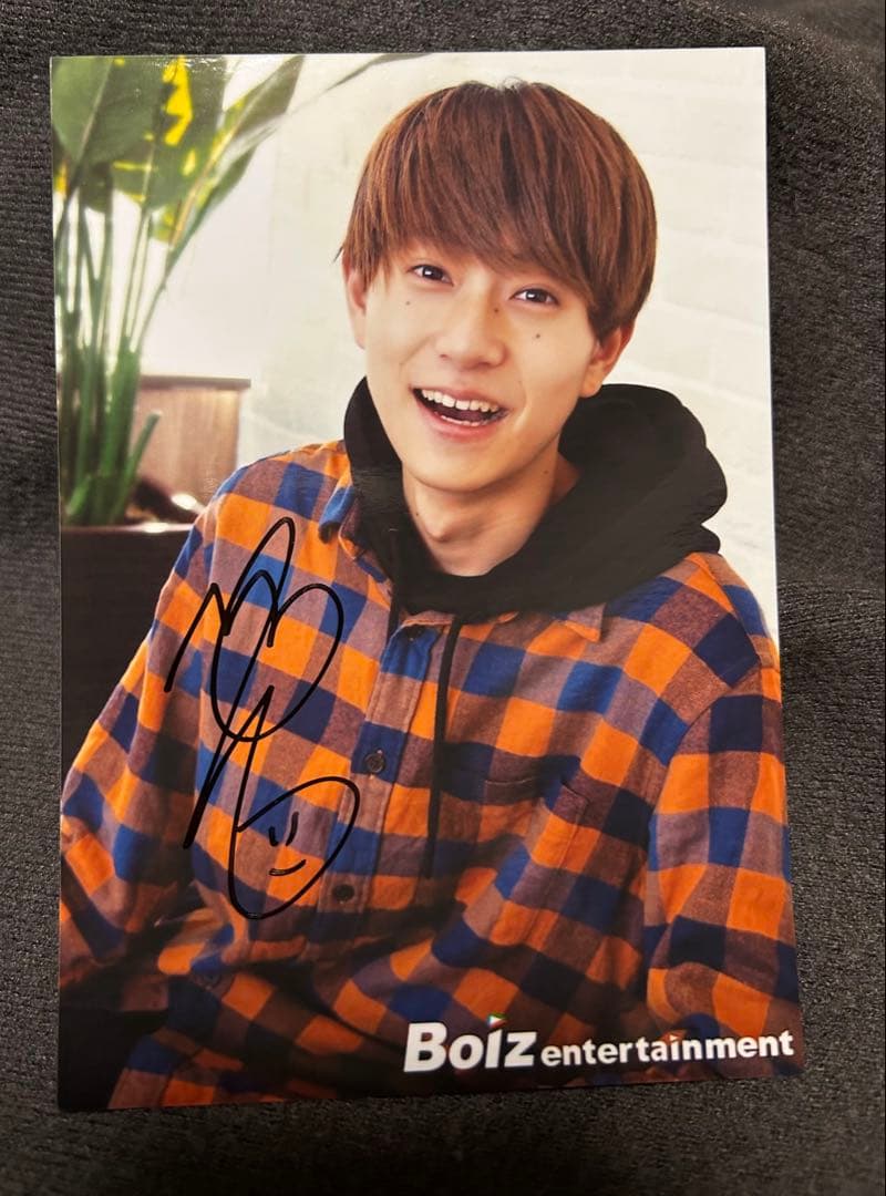 初期】橋本将生 サイン入り写真① - メルカリ