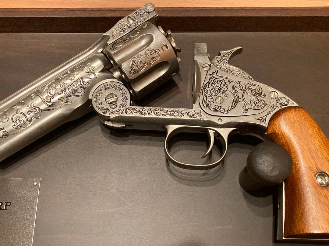 美品】フランクリンミント ワイアットアープ リボルバー 44口径 装飾銃