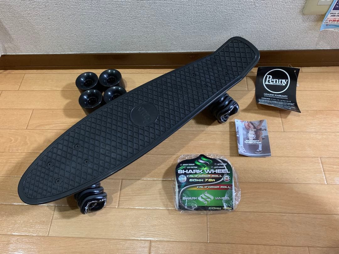 【新品、未使用】Penny スケートボード SharkWheel ホイールセット 楽天市場】penny ウィールの通販
