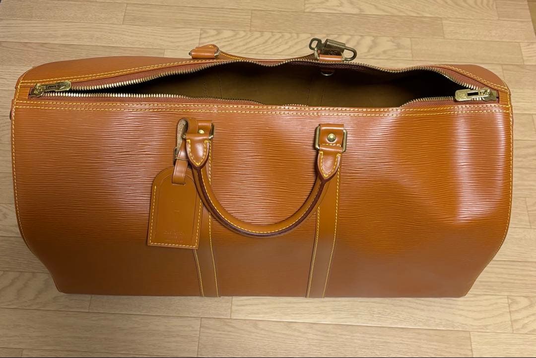 【即購入可】本日までLouis Vuitton ボストンバッグ エピ　美品 中古】 ルイ・ヴィトン LOUIS VUITTON ボストンバッグ エピ キーポル50