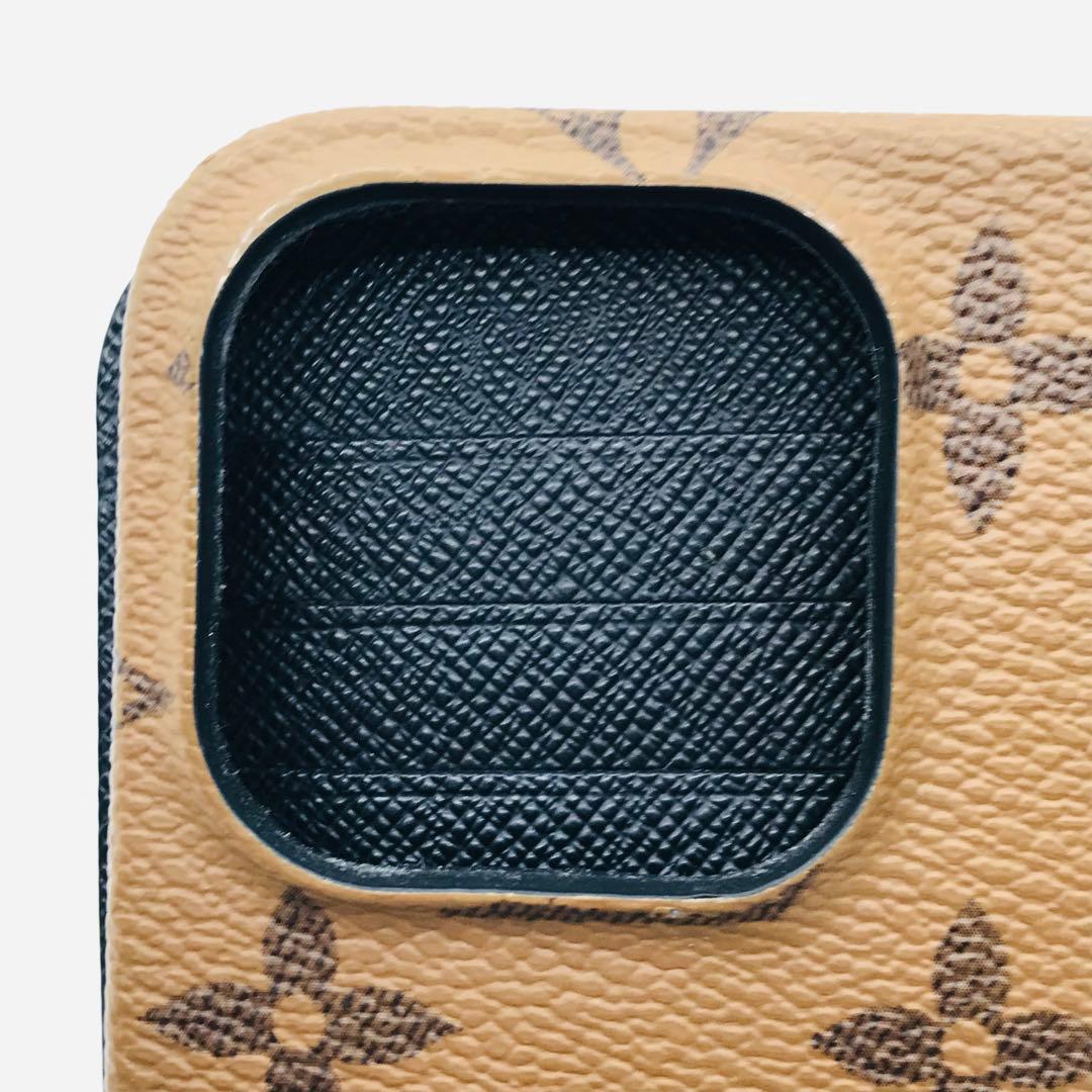 ルイヴィトン✨モノグラム リバース フォリオ iPhone15PRO用ケース