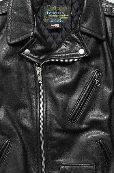 Schott ONE STAR 519 レザーライダースジャケット - メルカリ