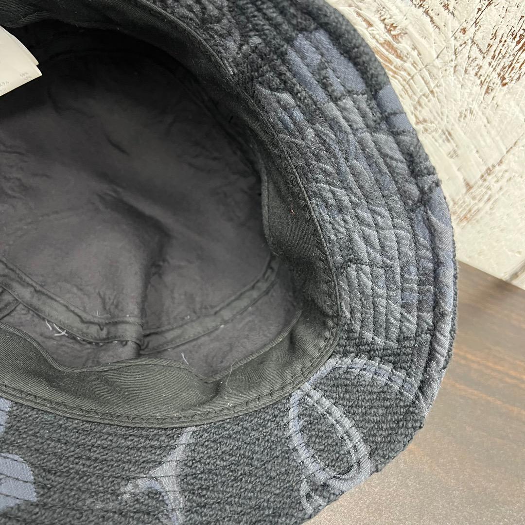 NEIGHBORHOOD ネイバーフッド 23AWジャガード柄バケットハットBK