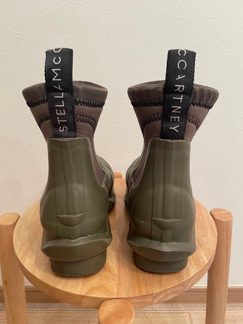 STELLA McCARTNEY✖️Hunter レインブーツ オリーブグリーン - メルカリ