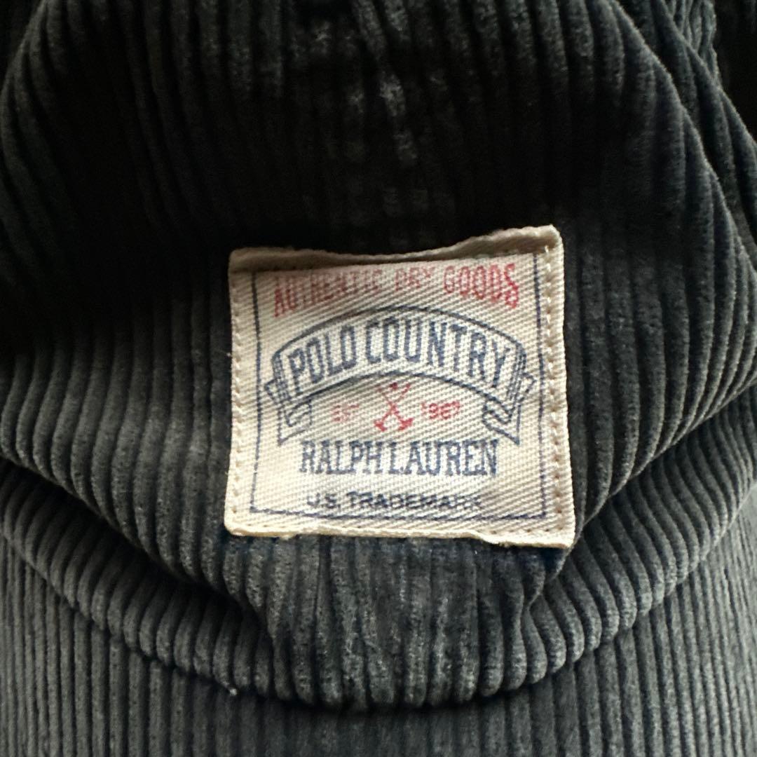 90s' Ralph Lauren コーデュロイキャップ フェード - メルカリ