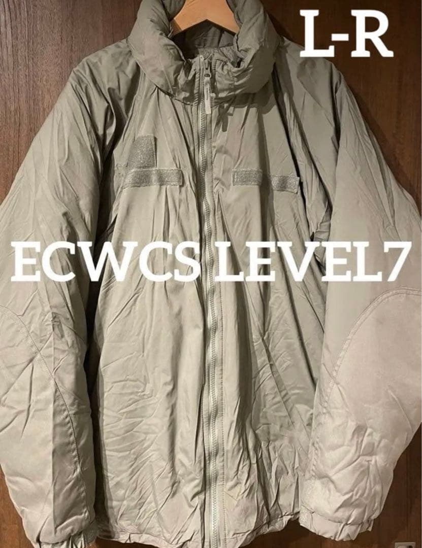 nobo　【数回着用のみ】米軍実物 ECWCS LEVEL 7 L-R 数回着用のみ】米軍実物 ECWCS LEVEL 7 L-R - メルカリ