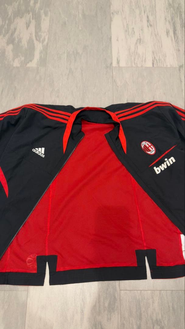 00's adidas製 ACミラン ナイロンジャケット メンズXL上下 - メルカリ