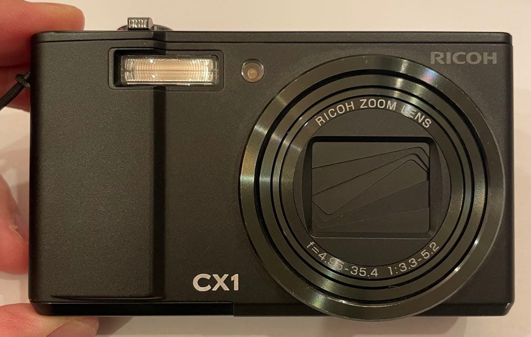 美品・付属品完備】動作確認済み RICOH CX1 ブラック 予備バッテリー付