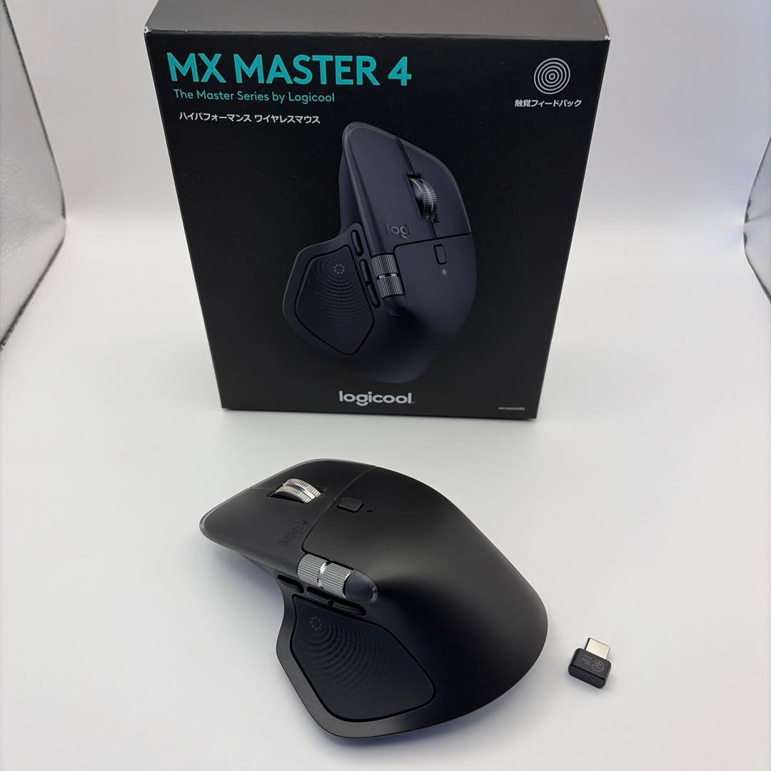 logicool MX MASTER 4 ワイヤレスマウス 本体 - メルカリ