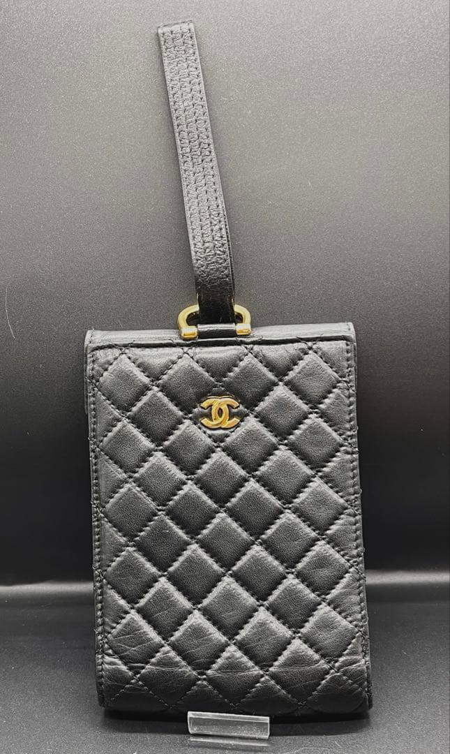 CHANEL ブラック キルティング 二つ折り財布 ミニバッグ 楽天市場】≪Brand new≫CHANEL Mini Small Wallet Black Silver