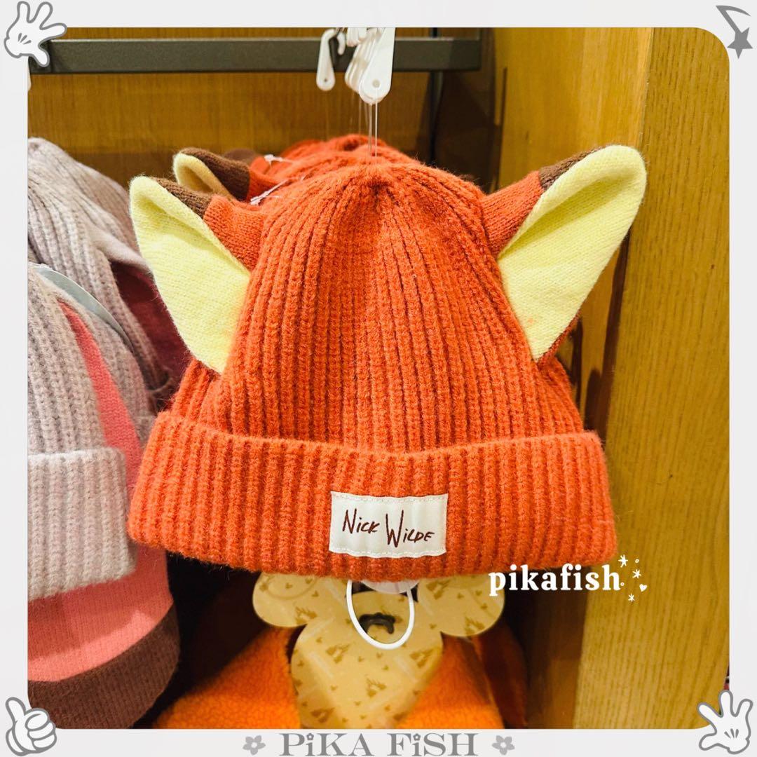 現地購入☆正規品】 ニック ズートピア 帽子 ニット帽 上海ディズニー