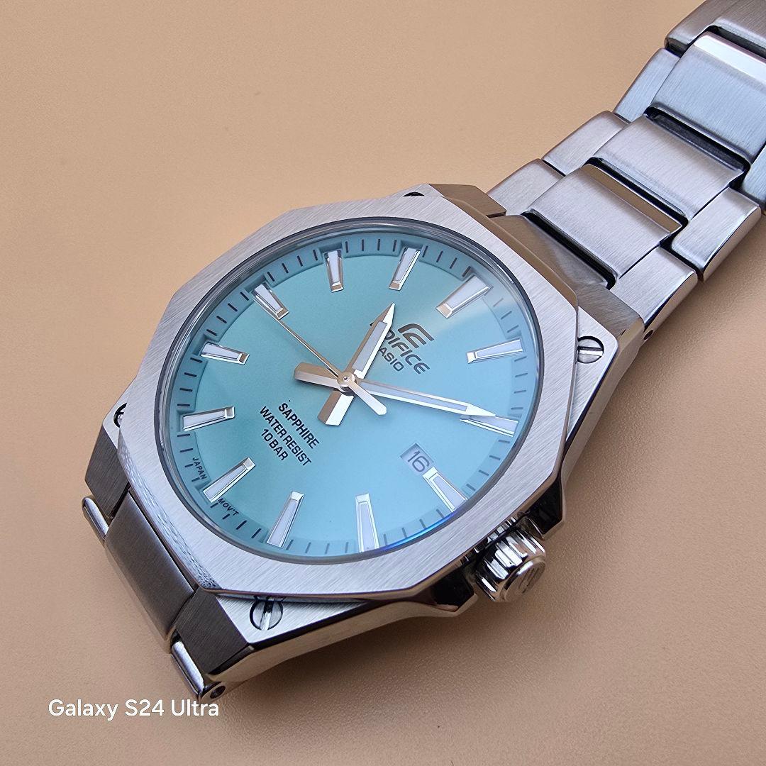 未使用 カシオ EDIFICE ターコイズブルー EFR-S108DJ-2BJF - メルカリ