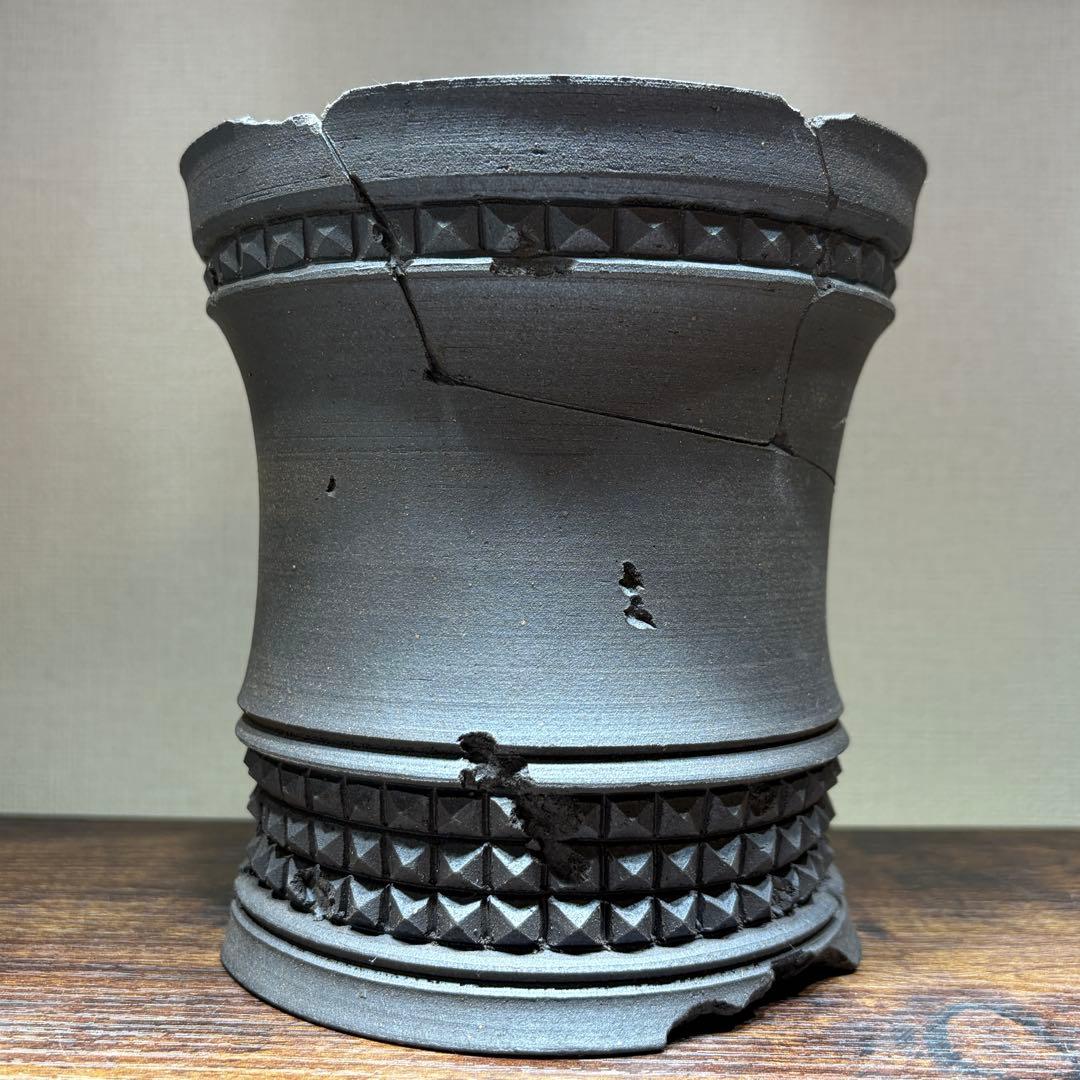 【作家鉢】kikko スタッズ鉢 限定】植木鉢 吉光窯 kikko スタッズ｜Yahoo!フリマ（旧PayPayフリマ）