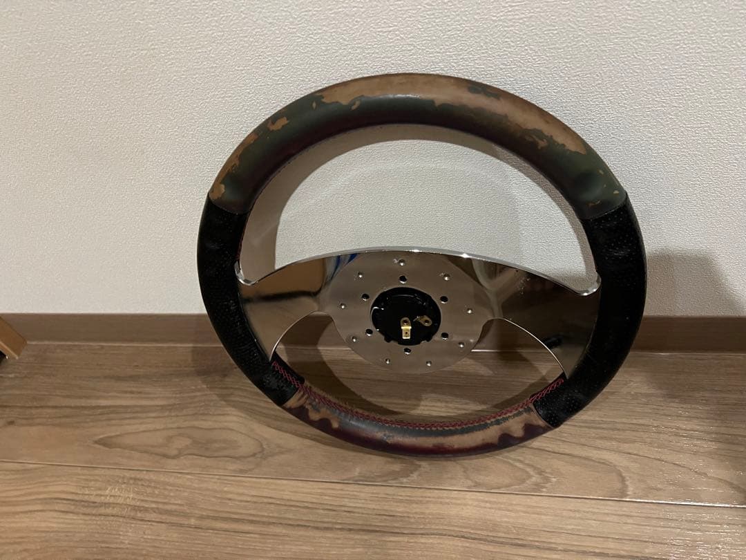当時物ビレットステアリング momoピッチ - メルカリ