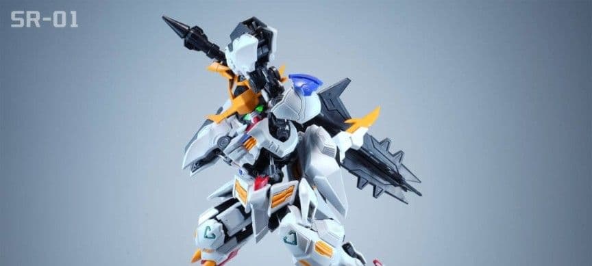 海外製】バエル バルバトス似 形態切替可 MGSD相当 発光 組立式