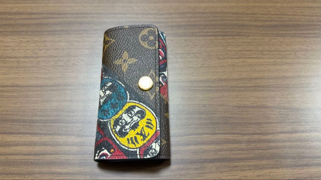 LouisVuittonキーケース 山本寛斎コラボ 歌舞伎 ダルマ ユニセックス