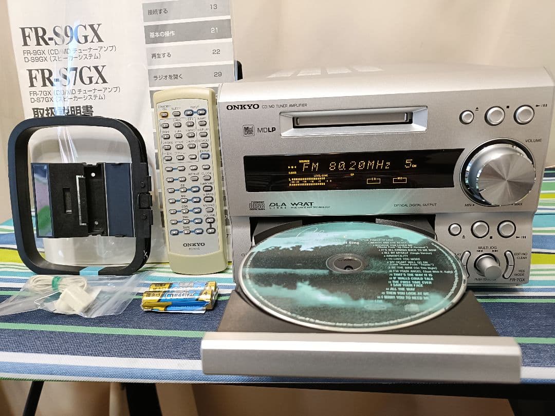 ONKYO FR-7GX CD,MD,FM/AM 整備済完動品 リモコン付 - メルカリ
