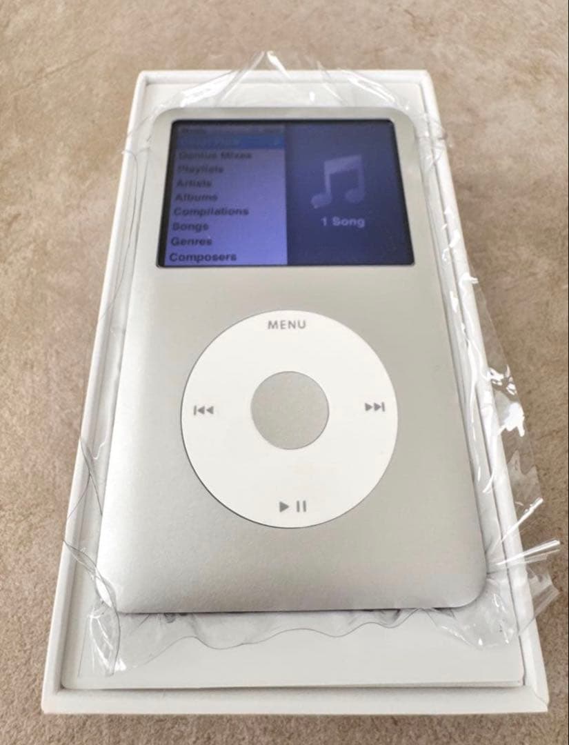 極美品】iPod classic 第7世代 160GB 新品バッテリー 箱付き - メルカリ